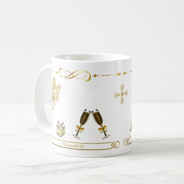 Taza De Café Mugg — Party (Anverso izquierdo)