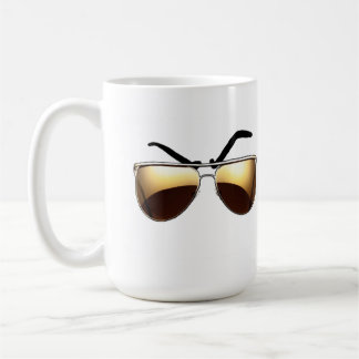 Taza De Café Muggin malo con los aviadores