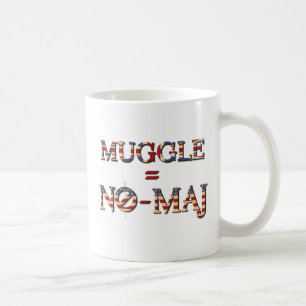 TAZA DE CAFÉ MUGGLE™ = NO-MAJ™