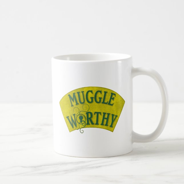 TAZA DE CAFÉ MUGGLE WORTHY™ (Derecha)