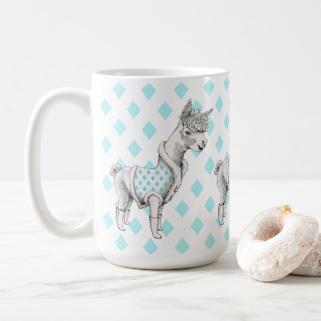 Taza De Café Mugre alpaca (Con donut)