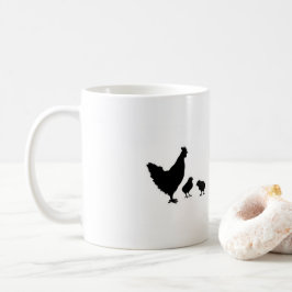 Taza De Café mugre amante del pollo