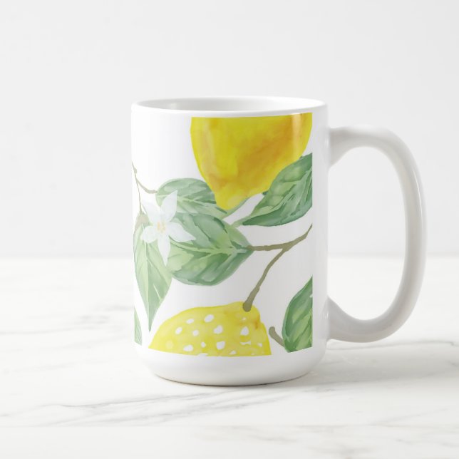 Taza De Café Mugre amarillo limón (Derecha)
