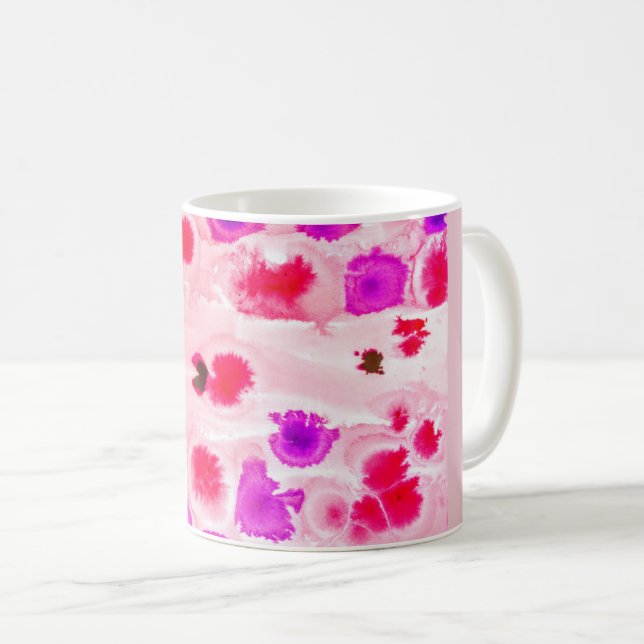 Taza De Café Mugre artificial rosa (Anverso derecho)