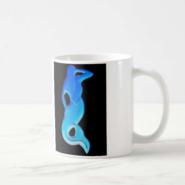 Taza De Café mugre azul (Derecha)