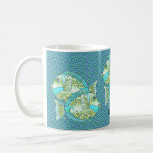 Taza De Café Mugre azul