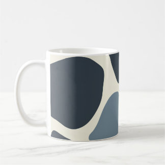 Taza De Café Mugre azul de niebla ceruleana