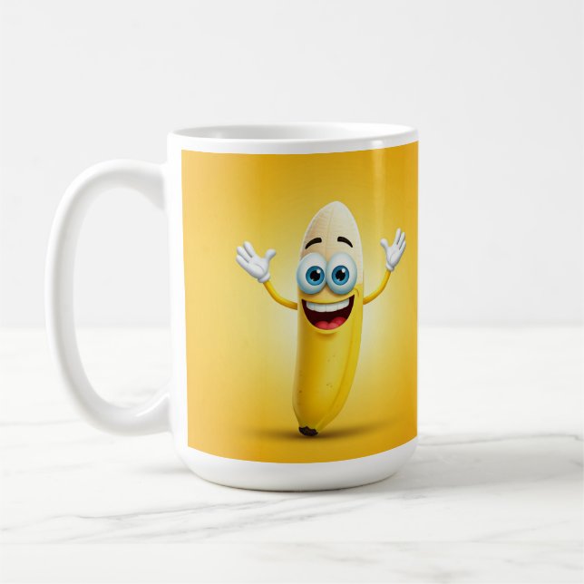 Taza De Café mugre banana (Izquierda)