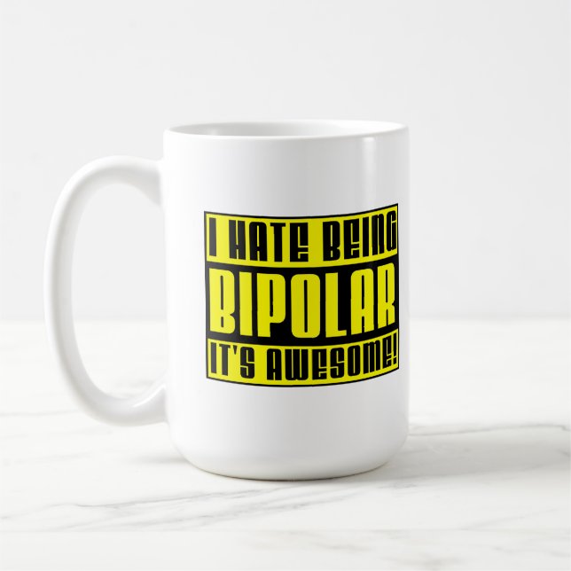 Taza De Café Mugre bipolar (Izquierda)