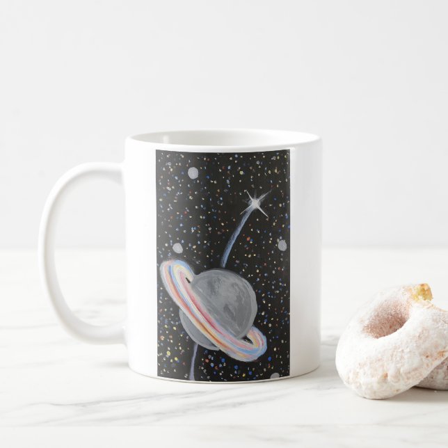 Taza De Café Mugre brillante (Con donut)