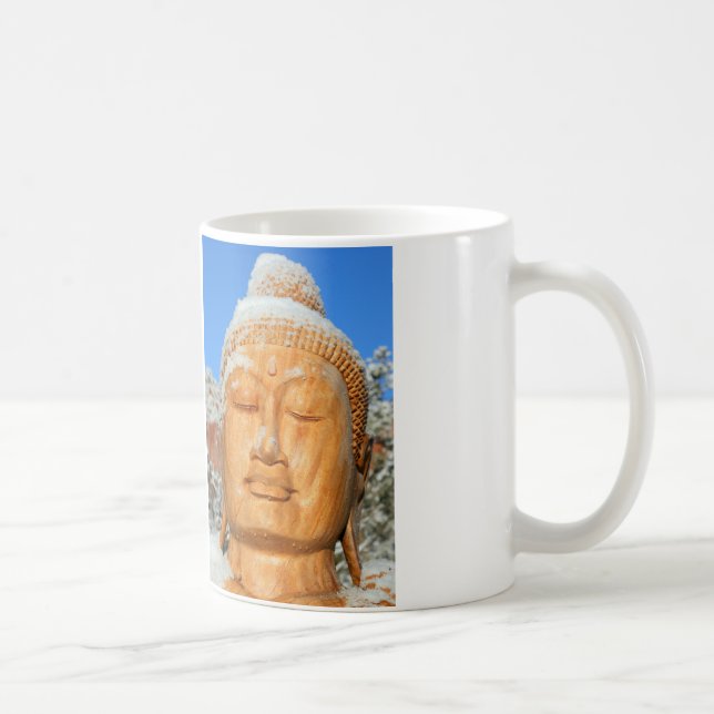 Taza De Café Mugre Buda tallada (Derecha)