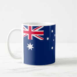 Taza De Café Mugre cerámica de bandera de Australia