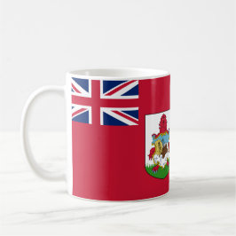 Taza De Café Mugre cerámica de bandera de Bermudas