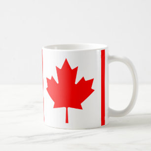 Taza De Café Mugre cerámica de bandera de Canadá