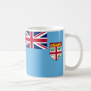 Taza De Café Mugre cerámica de bandera de Fiji