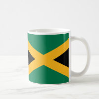Mugre cerámica de bandera de Jamaica