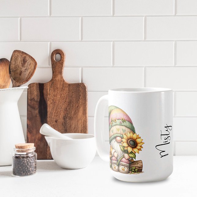 Taza De Café Mugre cerámica del girasol de primavera (Subido por el creador)