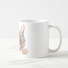 Taza De Café Mugre clásica de dibujo de gato