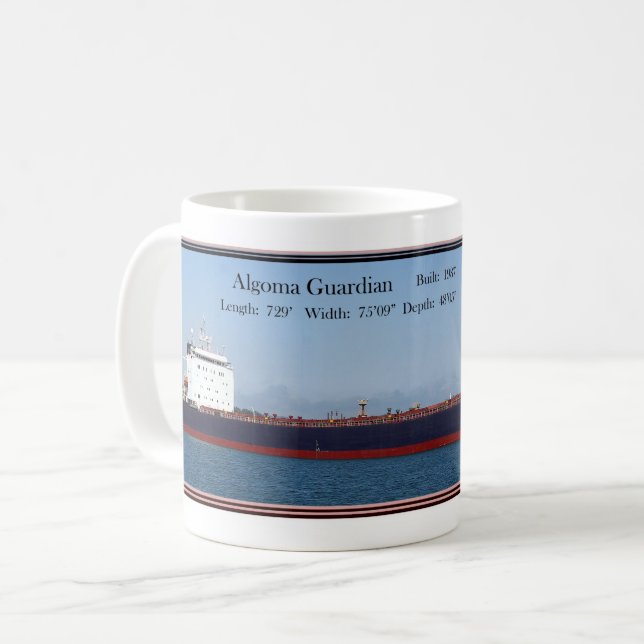 Taza De Café Mugre de Algoma Guardian (Anverso izquierdo)