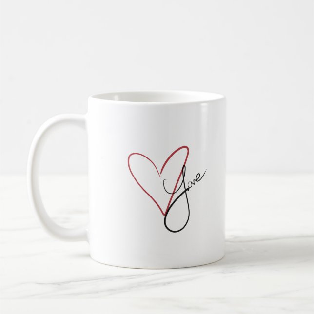 Taza De Café Mugre de amor (Izquierda)