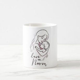 Taza De Café Mugre de amor minimalista