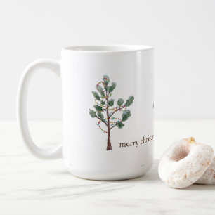 Taza De Café Mugre de árbol de Navidad