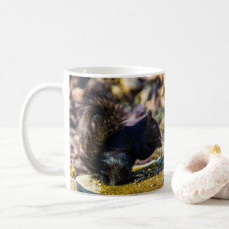 Taza De Café Mugre de ardilla negra