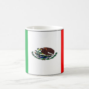 Taza De Café Mugre de bandera de México