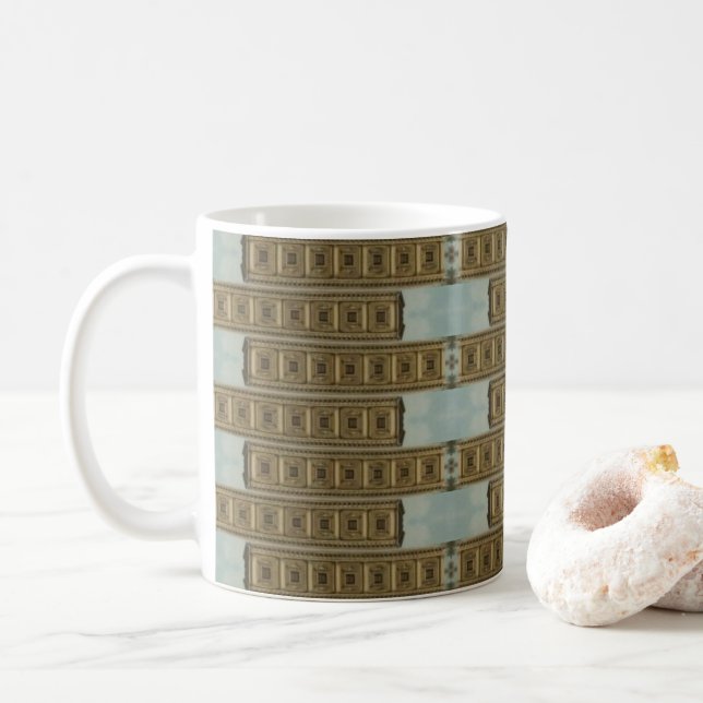 Taza De Café Mugre de barra de oro (Con donut)