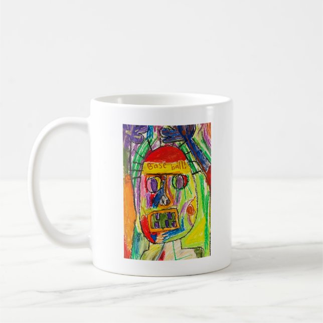Taza De Café Mugre de béisbol (Izquierda)