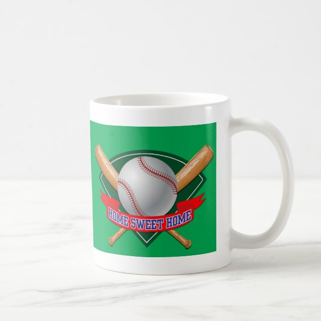 Taza De Café Mugre de béisbol (Derecha)