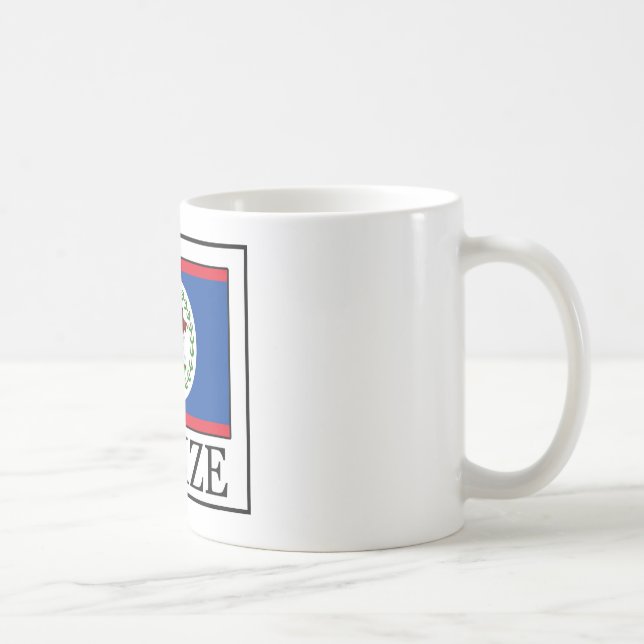 Taza De Café Mugre de Belice (Derecha)