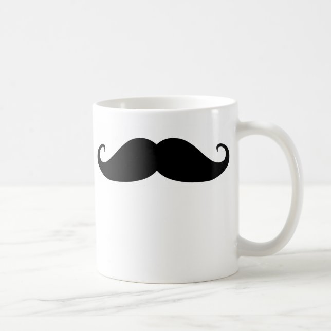 Taza De Café Mugre de bigote (Derecha)