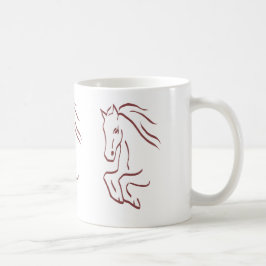 Taza De Café Mugre de caballo