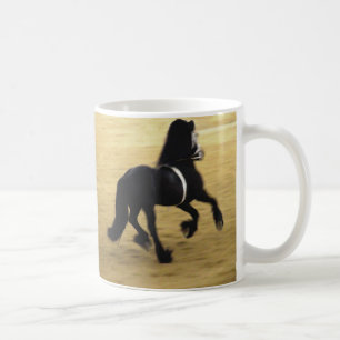 Taza De Café Mugre de caballo frisón