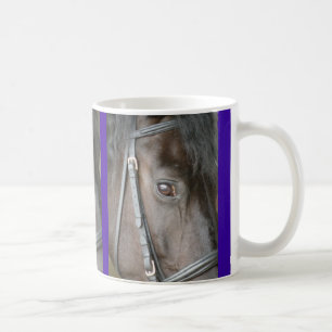 Taza De Café Mugre de caballo negro