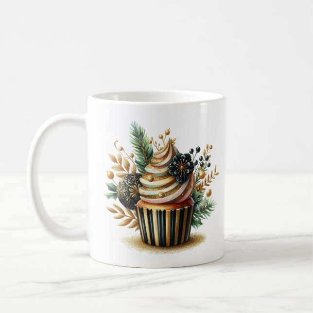 Taza De Café Mugre de café de Año Nuevo (Izquierda)