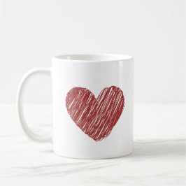 Taza De Café Mugre de café de corazón