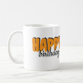 Taza De Café Mugre de café de cumpleaños feliz