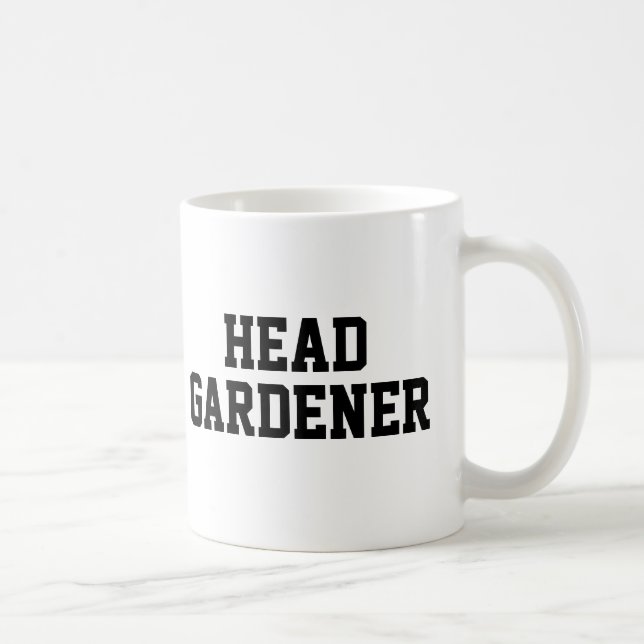 Taza De Café Mugre de café de Head Gardener (Derecha)