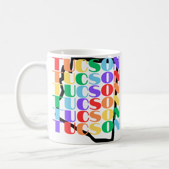 Taza De Café Mugre de café de Tucson (Izquierda)