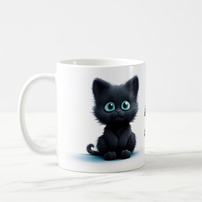 Taza De Café Mugre de café gatito (Izquierda)