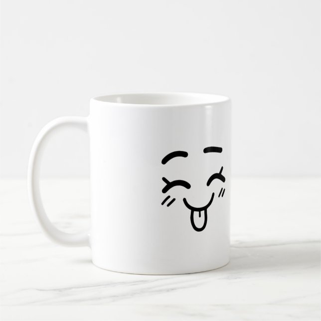Taza De Café Mugre de cara lúgubre (Izquierda)
