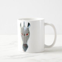 Taza De Café mugre de cebra de áfrica
