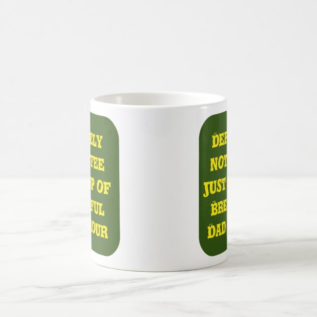Taza De Café mugre de chistes de papá (Centro)