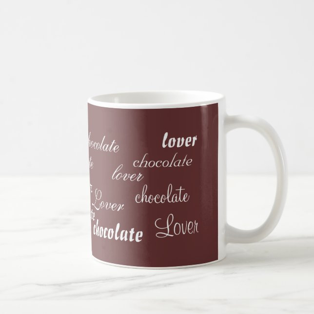 Taza De Café Mugre de Chocolate Lover (Derecha)