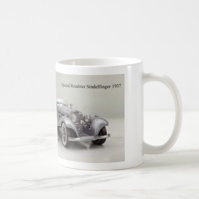 Taza De Café Mugre de coches clásicos (Derecha)