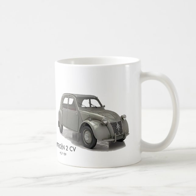 Taza De Café Mugre de coches clásicos (Derecha)