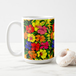 Taza De Café Mugre de color de Hibiscus