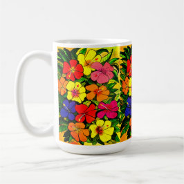 Taza De Café Mugre de color de Hibiscus